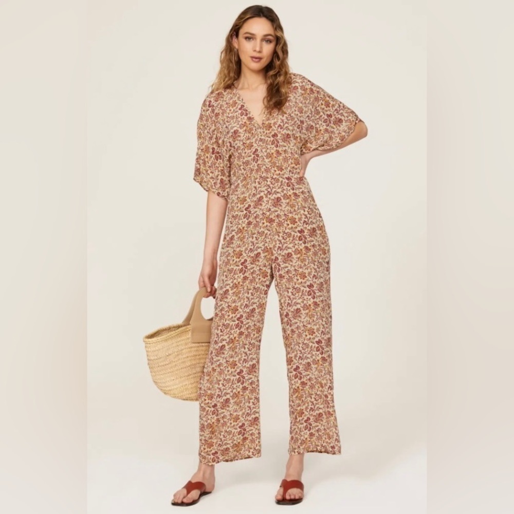 Vanessa Bruno Lelie Floral Jumpsuit Size Small 36